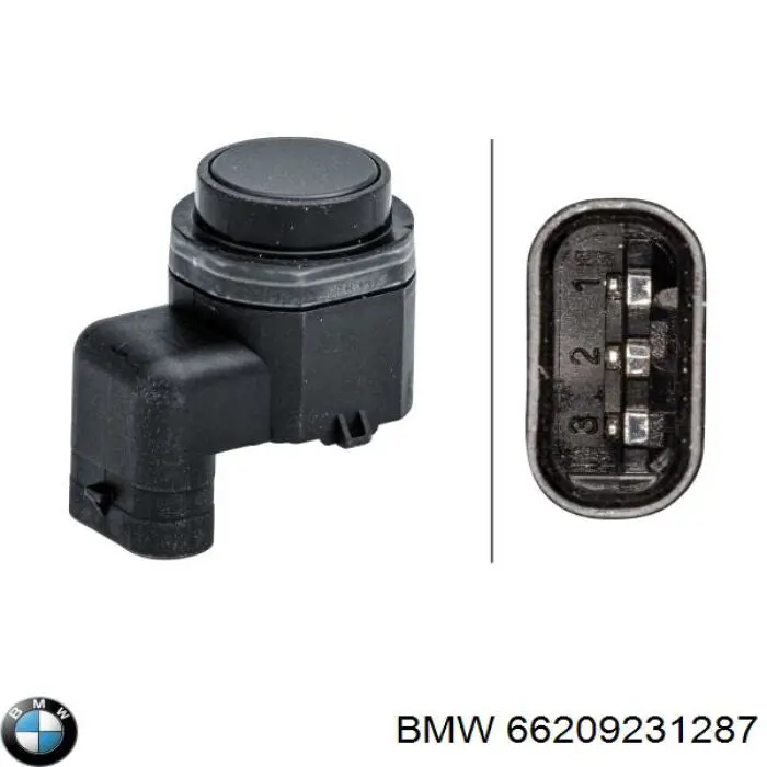 Sensor de aparcamiento delantero lateral BMW 66209231287 precio, desde 33,94 EUR