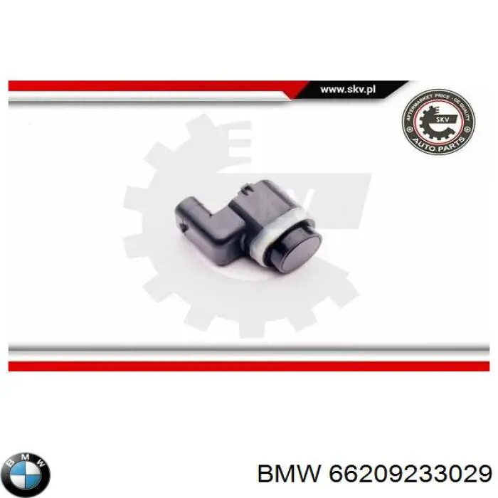 66209233029 BMW sensor alarma de estacionamiento (packtronic Frontal)