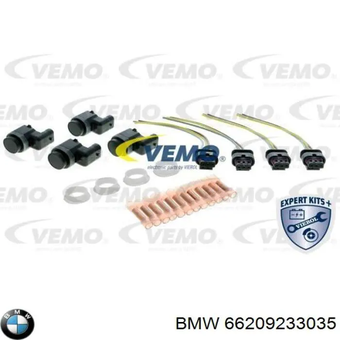 66209233035 BMW sensor alarma de estacionamiento (packtronic Frontal)