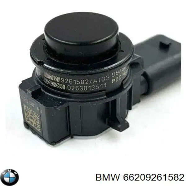 Sensor de estacionamiento delantero/trasero central BMW 66209261582