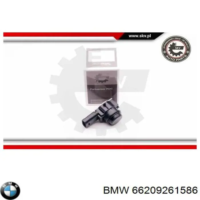 Sensor de estacionamiento delantero/trasero central BMW 66209261586 precio, desde 23,76 EUR