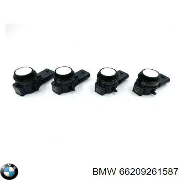 Sensor de estacionamiento delantero/trasero central 66209261587 BMW