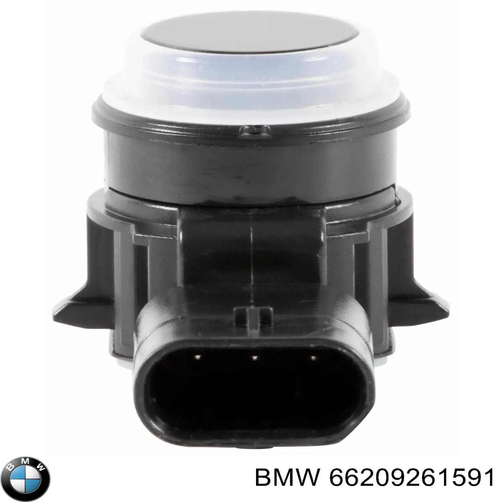 66209261591 BMW sensor de alarma de estacionamiento(packtronic Delantero/Trasero Central)