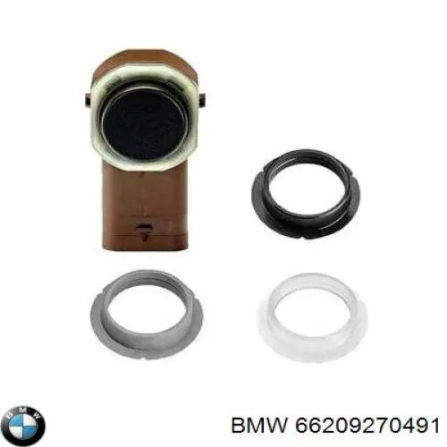 Comprar 66209270491 BMW Sensor de estacionamiento delantero/trasero central
