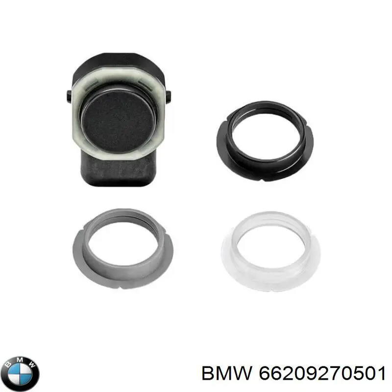 Sensor de Aparcamiento Frontal Lateral BMW 66209270501