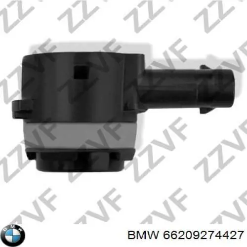 Sensor de estacionamiento delantero/trasero central BMW 66209274427
