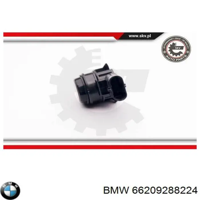 Comprar 66209288224 BMW Sensor de estacionamiento delantero/trasero central