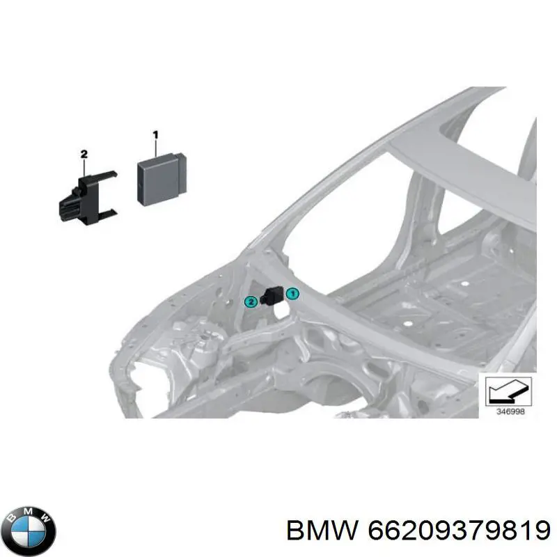 66205A02B53 BMW 