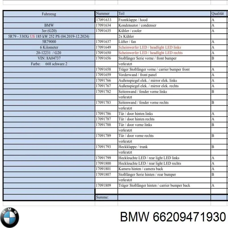 Comprar 0263053558 BMW Sensor de aparcamiento trasero lateral
