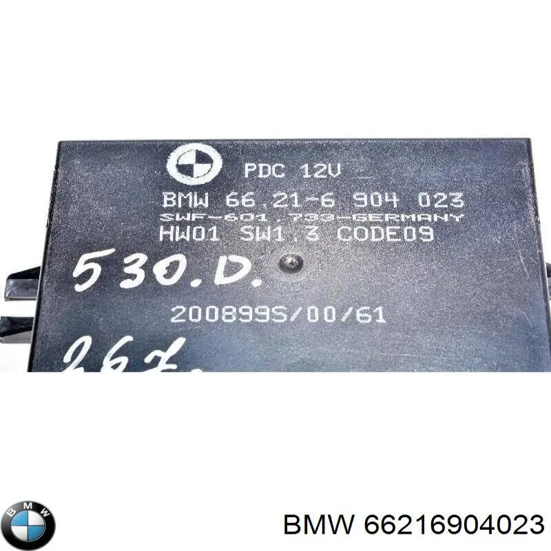Módulo de control del asistente de aparcamiento 66209129815 BMW