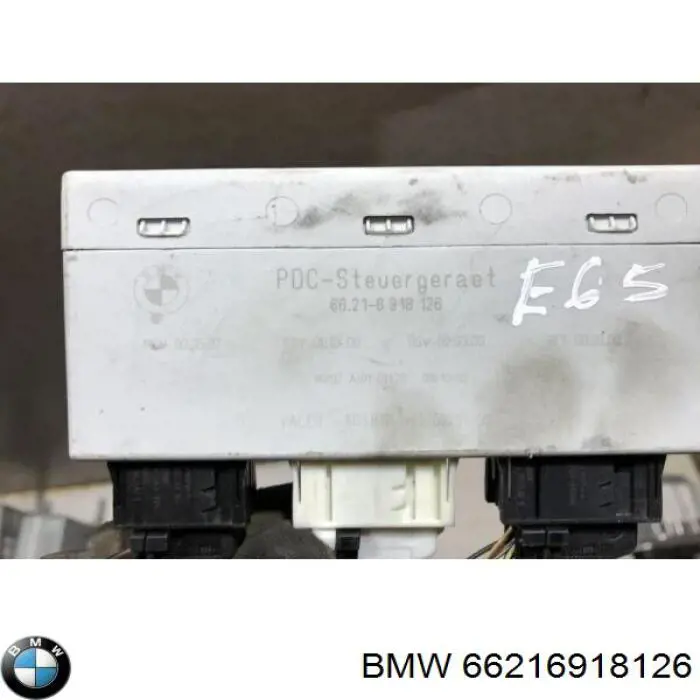 66216918126 BMW unidad de control, auxiliar de aparcamiento