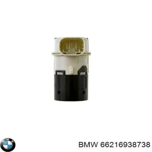 66216938738 BMW sensor alarma de estacionamiento (packtronic Frontal)