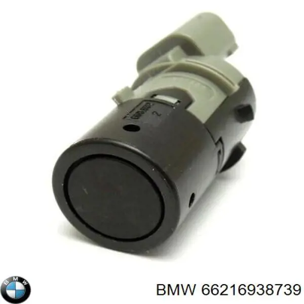 66216938739 BMW sensor de alarma de estacionamiento(packtronic Delantero/Trasero Central)