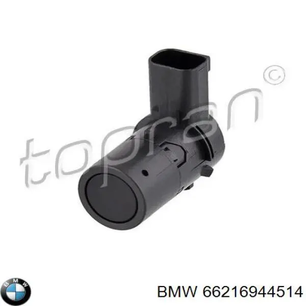 66216944514 BMW sensor de alarma de estacionamiento(packtronic Delantero/Trasero Central)