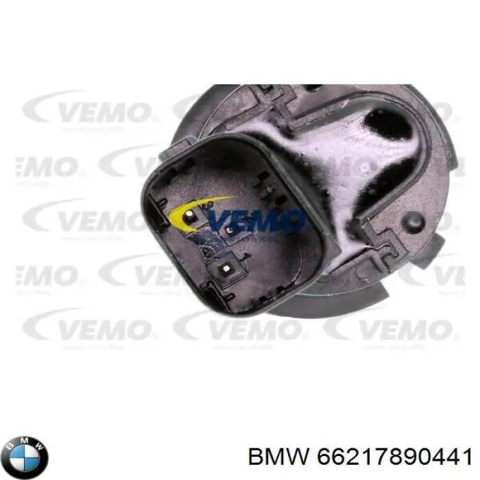 66217890441 BMW sensor de alarma de estacionamiento(packtronic Delantero/Trasero Central)