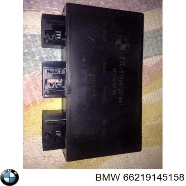 66219145158 BMW Módulo de control del asistente de aparcamiento