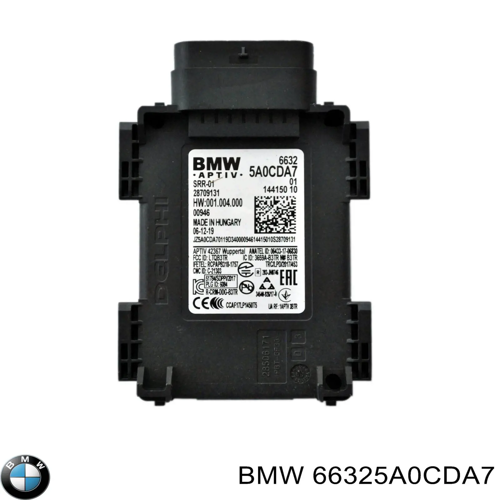 Comprar 66325A2B4D7 BMW Sensor de ángulo muerto trasero