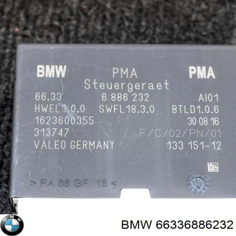 Módulo de control del asistente de aparcamiento BMW 66336886232 precio, desde 119,06 EUR