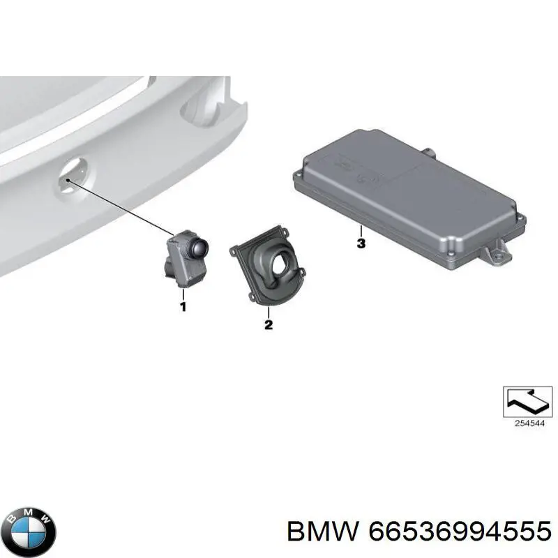 Comprar 66536994555 BMW Módulo de control de cámara