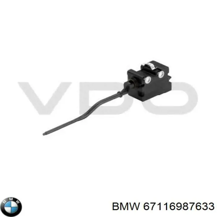 67116987633 BMW cerradura, tapa del depósito de gasolina