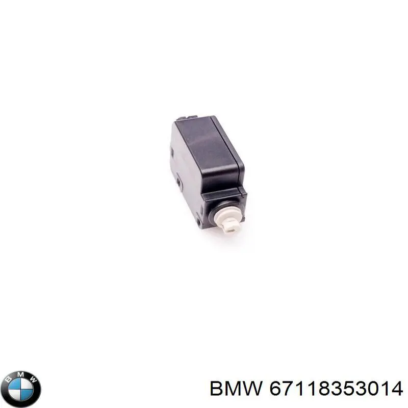 Elemento de regulación, cierre centralizado, puerta de maletero para BMW 3 (E36)