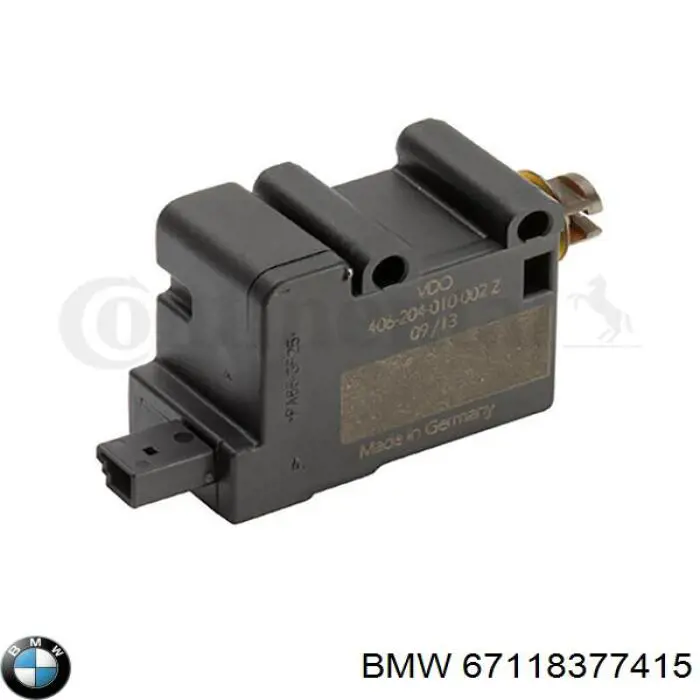 67118377415 BMW cerradura, tapa del depósito de gasolina