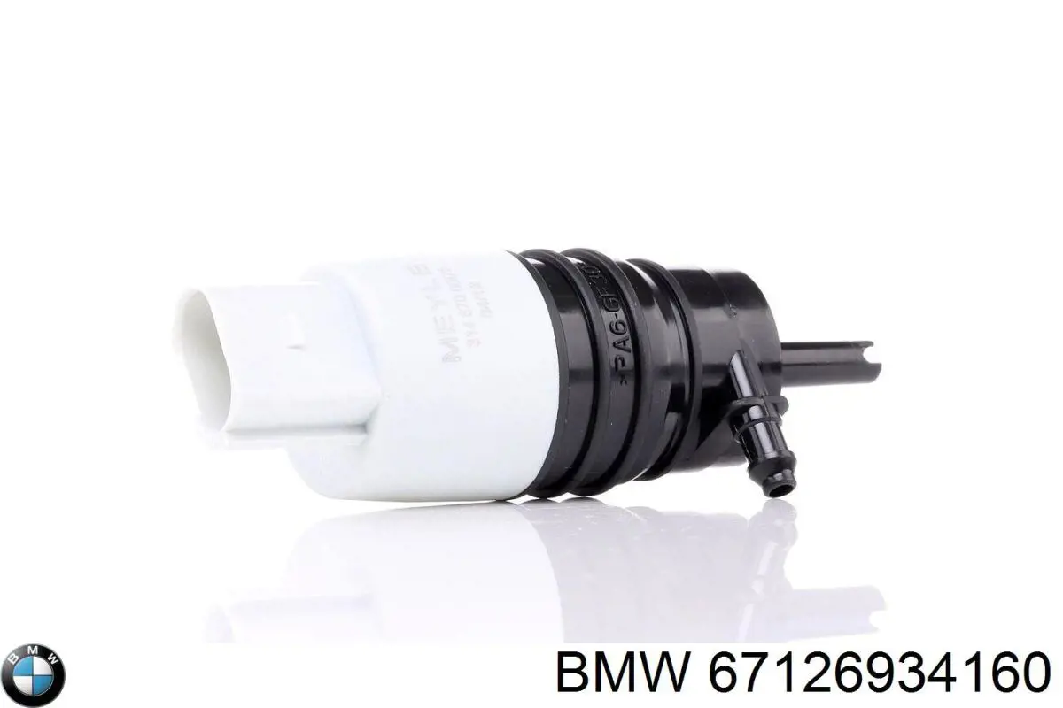 Bomba de agua limpiaparabrisas, delantera 67126934160 BMW