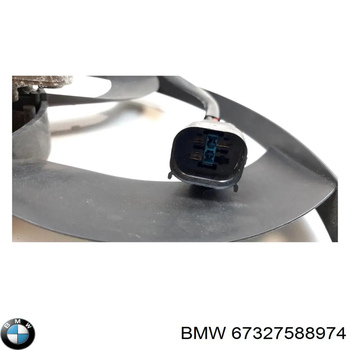 Difusor de radiador, ventilador de refrigeración, condensador del aire acondicionado, completo con motor y rodete para BMW X1 (E84)