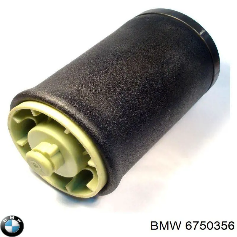 6750356 BMW muelle neumático, suspensión, eje trasero