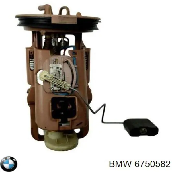 6750582 BMW módulo alimentación de combustible