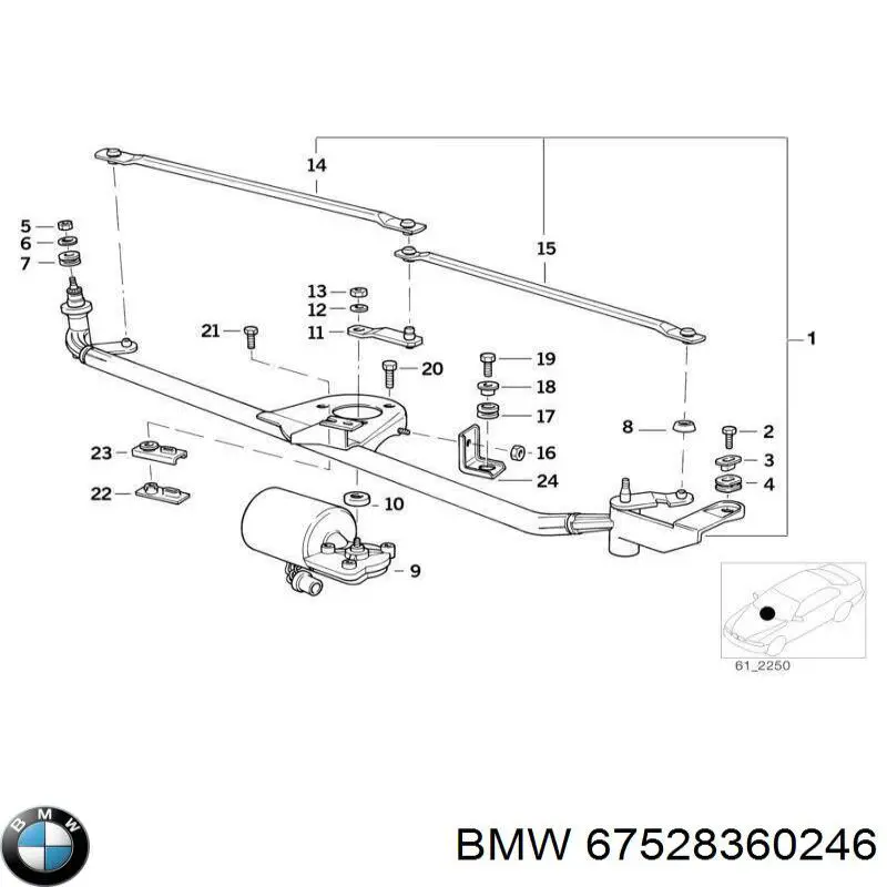  BMW 67528360246 precio, desde 470,51 EUR