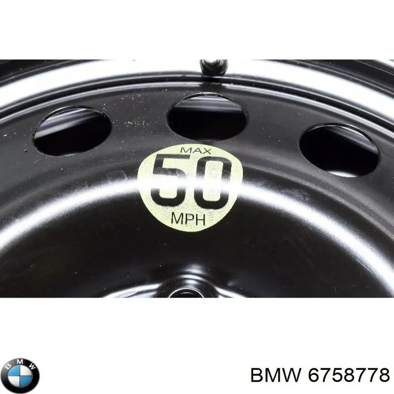 6758778 BMW Llantas de acero (Estampado)