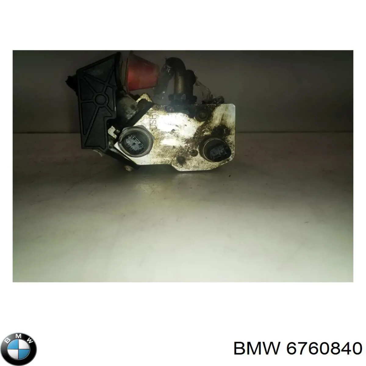 6760840 BMW Bloque de válvulas de suspensión regulable