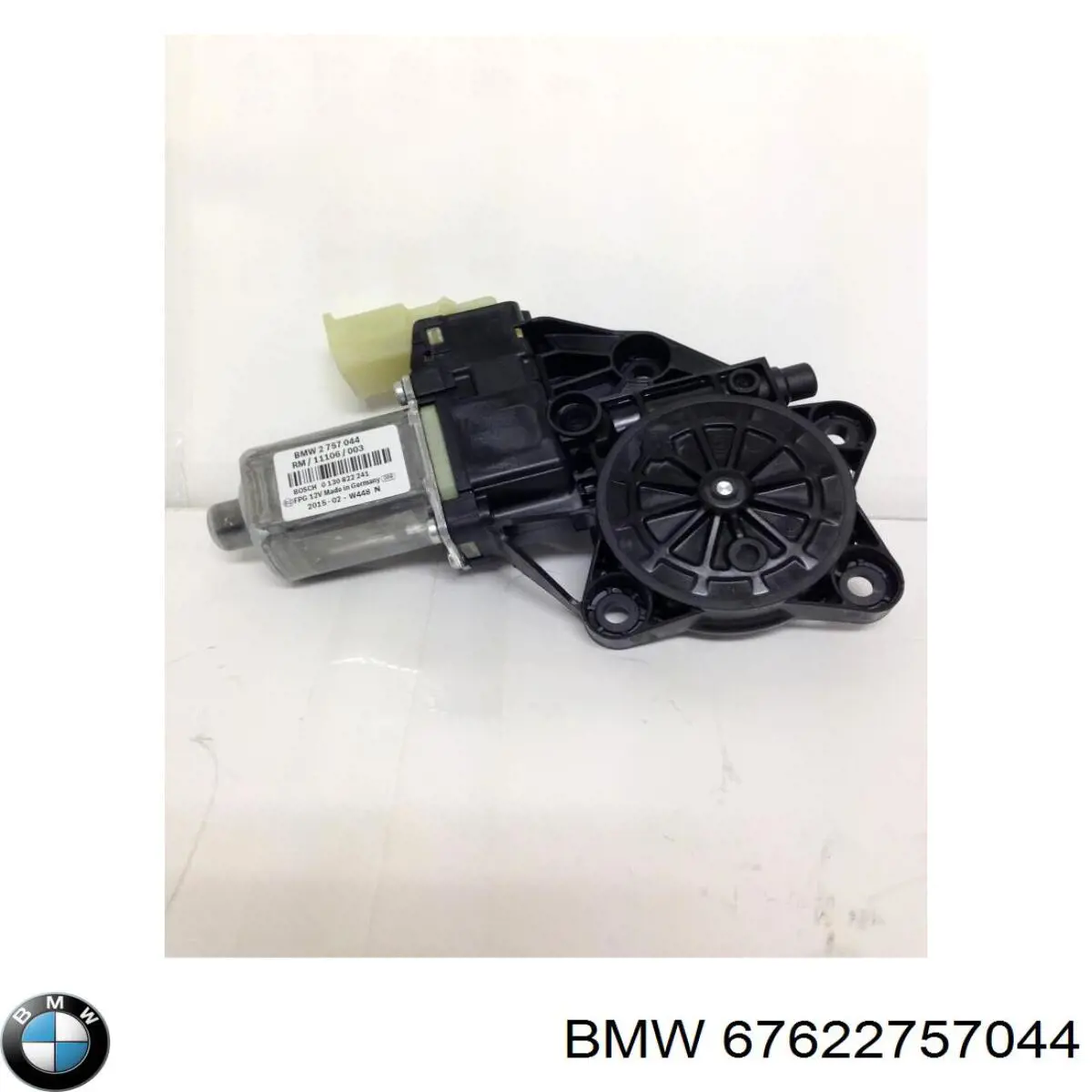 67622757044 BMW mecanismo de elevalunas, puerta delantera derecha