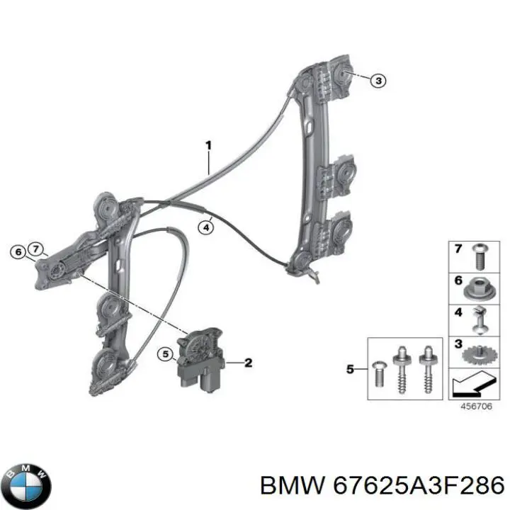 67625A3F286 BMW