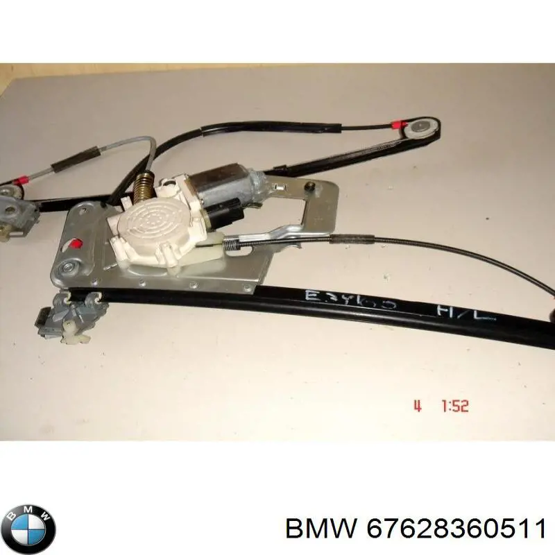 Comprar 67628360511 BMW Motor ventanilla coche, puerta delantera izquierda