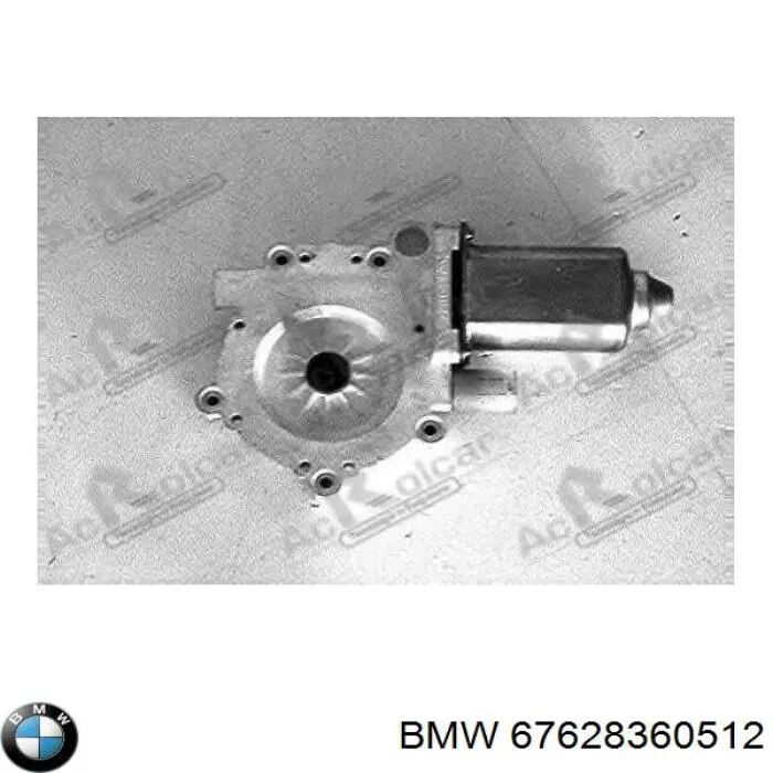 Motor del elevalunas de la puerta delantera derecha 67628360512 BMW