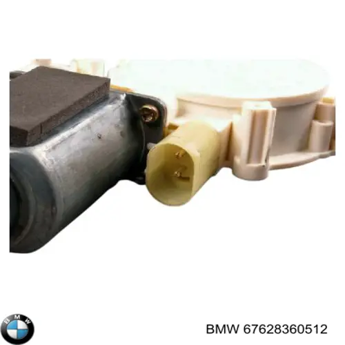 Motor del elevalunas de la puerta delantera derecha BMW 67628360512