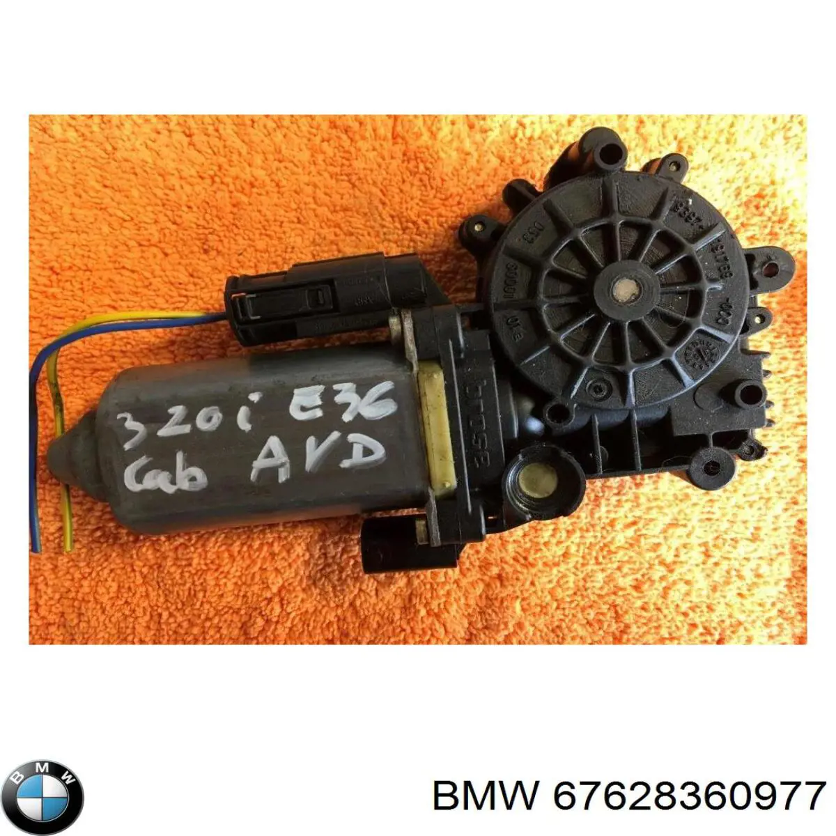 Comprar 67628360977 BMW Motor del elevalunas de la puerta delantera derecha