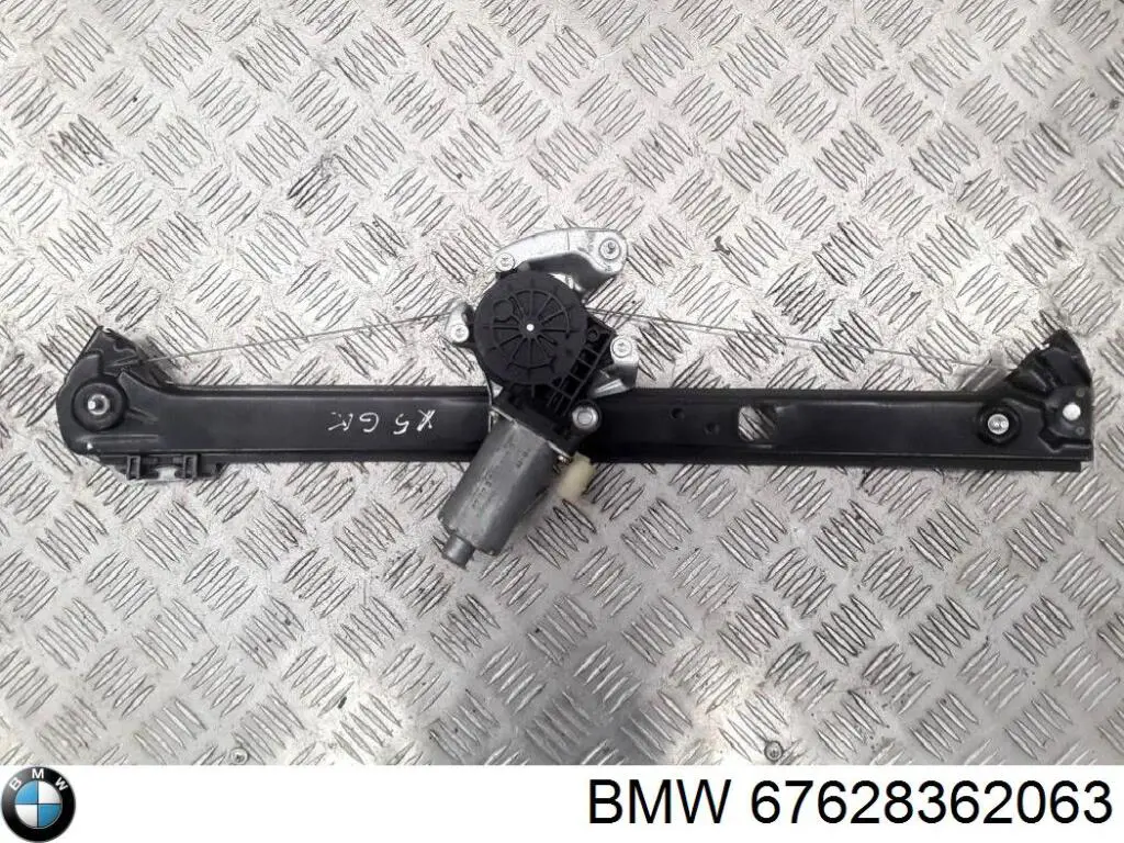 Motor del elevalunas de la puerta trasera izquierda YS4Z6123394CA Ford