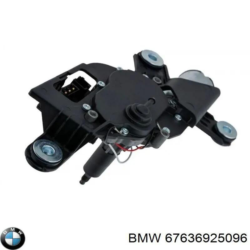 Motor limpiaparabrisas, trasera 67638254536 BMW