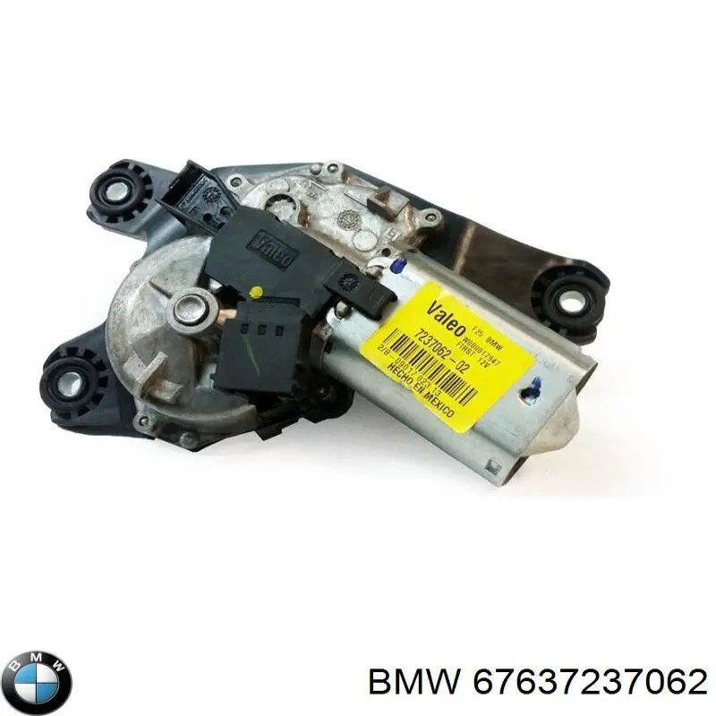 Motor limpiaparabrisas luna trasera para BMW X3 (F25)