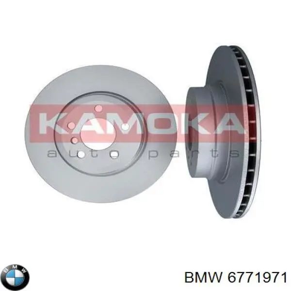 6771971 BMW disco de freno trasero