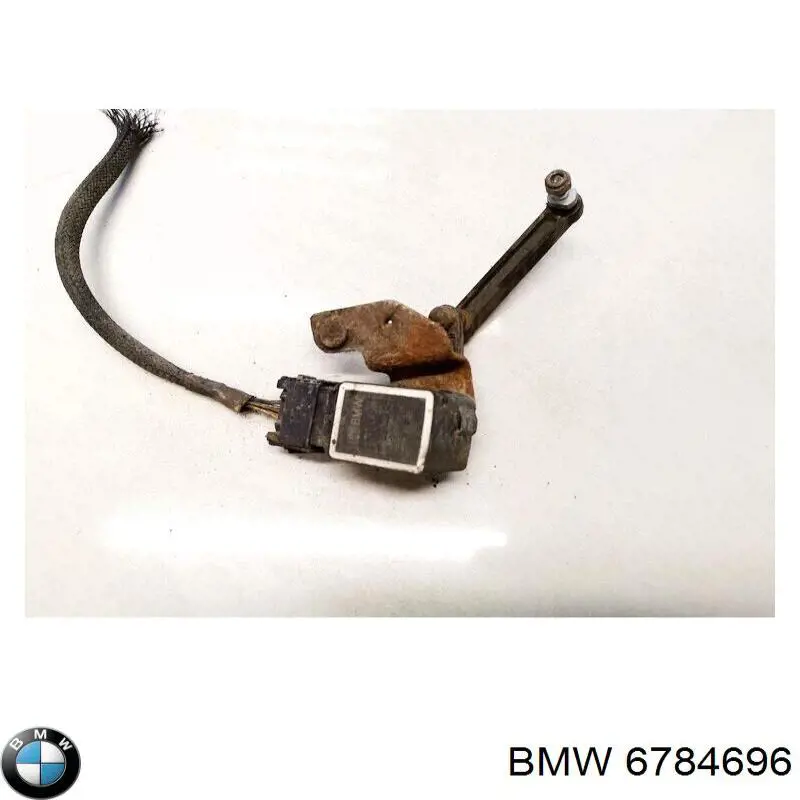 6784696 BMW sensor, nivel de suspensión neumática, delantero derecho