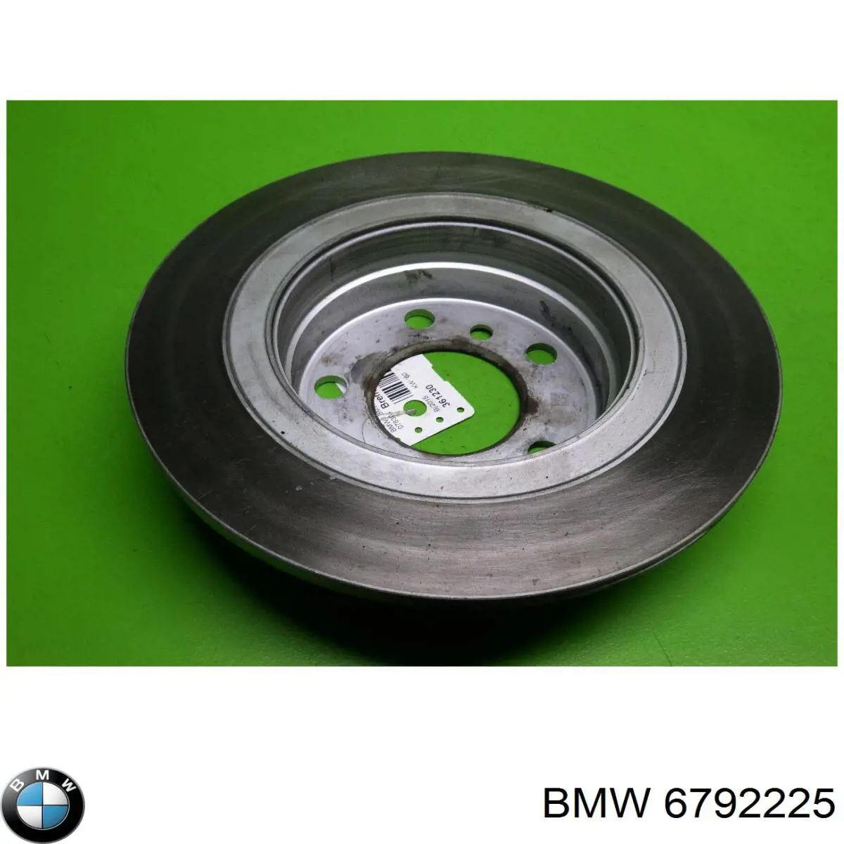 6792225 BMW disco de freno trasero