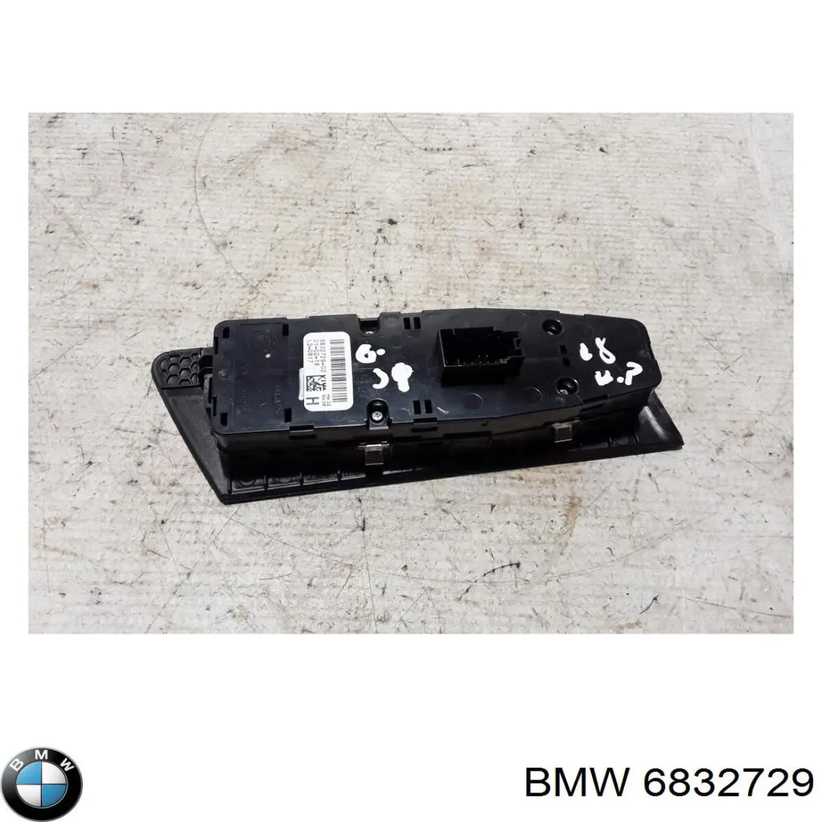 6832729 BMW Unidad de control de elevalunas delantera izquierda