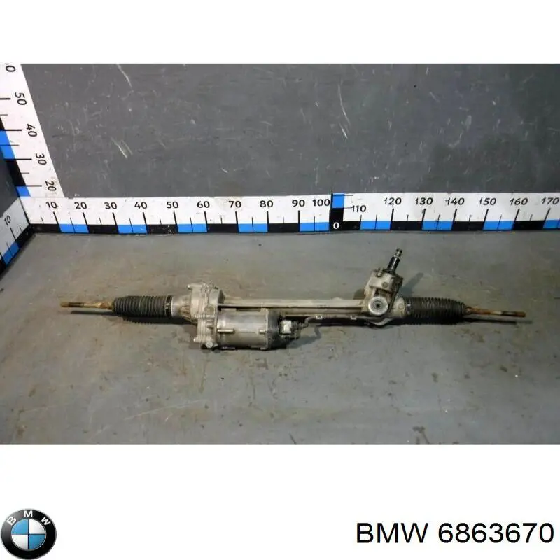 6863670 BMW cremallera de dirección