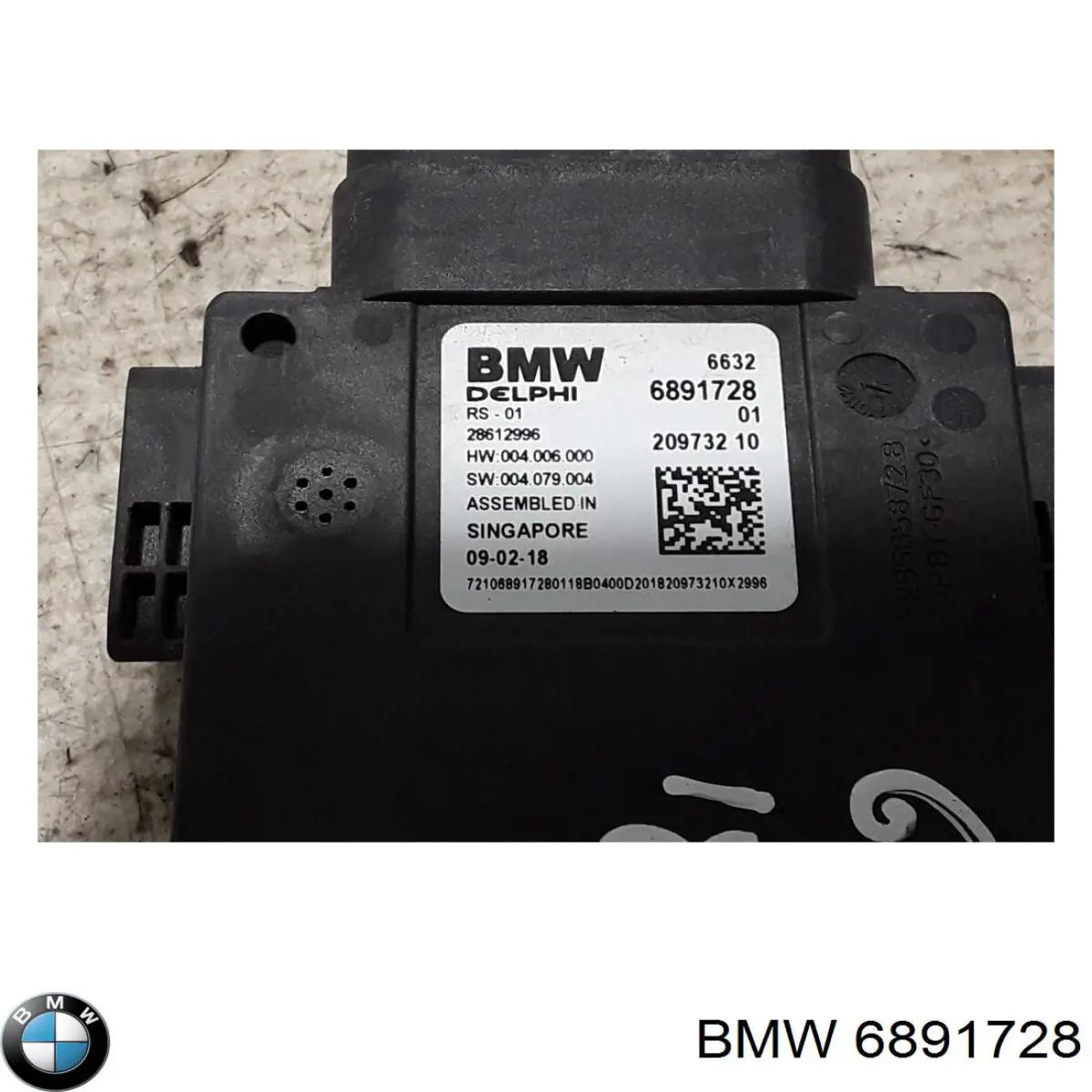 Radar de cambio de carril 6891728 BMW