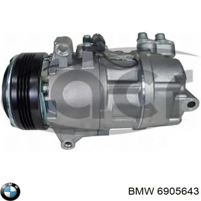 6905643 BMW compresor de aire acondicionado