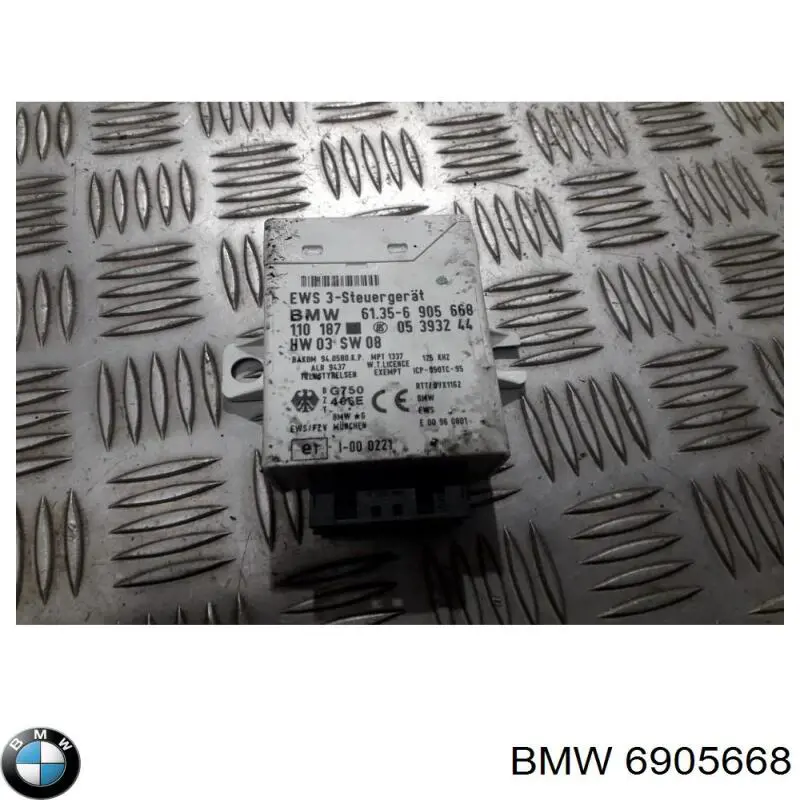 Módulo de control del inmovilizador 6905668 BMW
